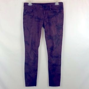 Drdigo Rein Red and Black Skinny Jeans